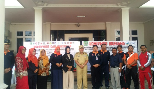 Bupati dan Sekda Rohul Ajak Masyarakat Hidup Sehat